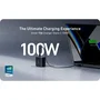 Anker 736 Nano II 100W Cargador de Pared con 2 Puertos USB-C y 1 USB-A, Negro
